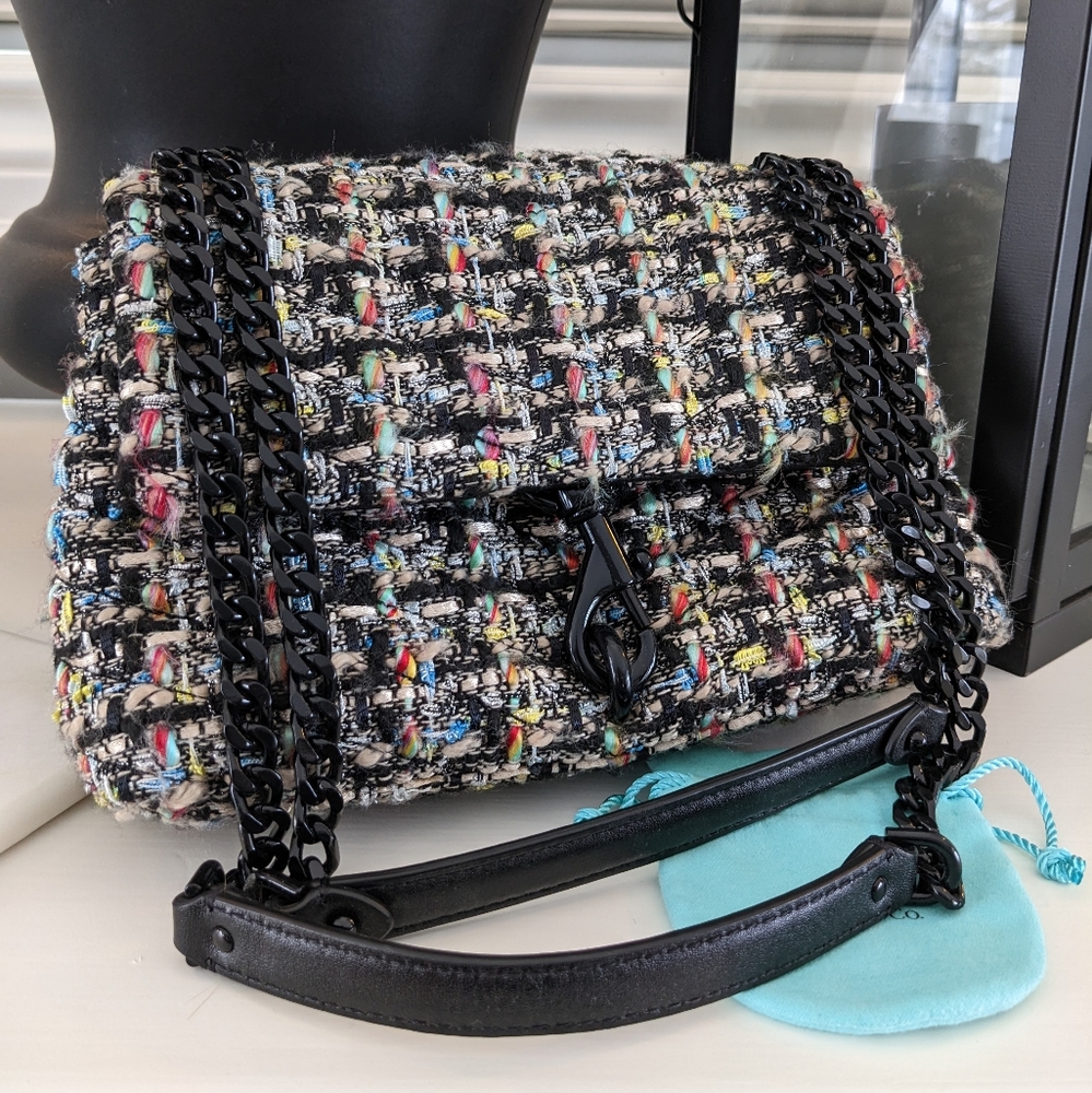 Rebecca Minkoff Crossbody Tweed Bag